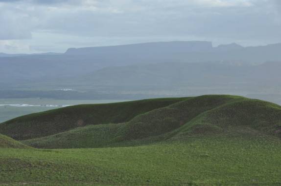 A grandiosa paisagem da Gran Sabana e seus tepuis, na Venezuela